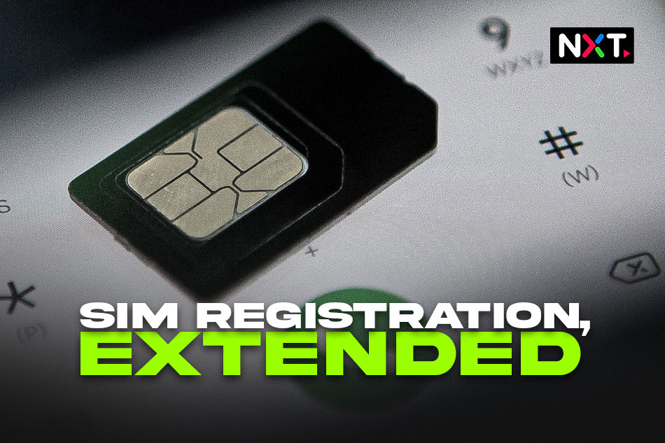 SIM registration, extended | ABS-CBN News