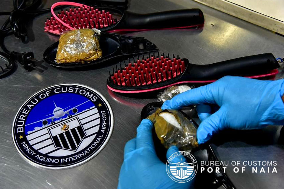 Higit P3-M halaga ng ilegal na droga, nasabat sa NAIA 2