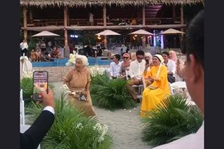 3 lola, flower girls sa kasalan sa Zamboanga del Sur