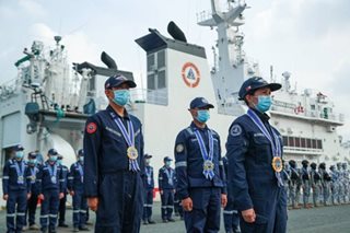 PCG hails personnel who installed buoys in West PH Sea