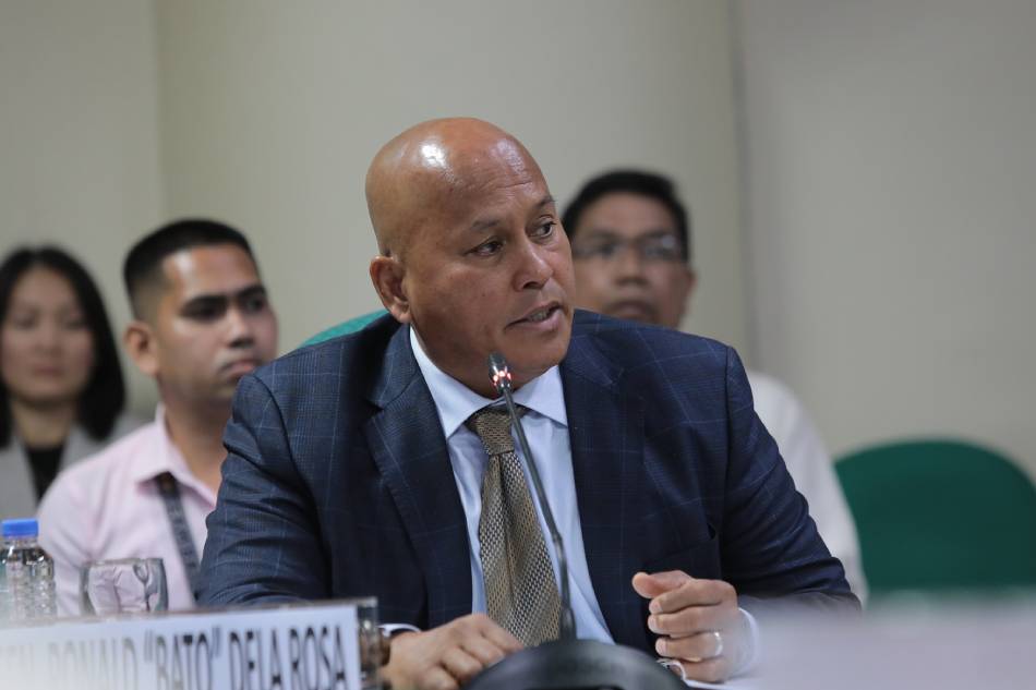 Sen. Ronald “Bato” Dela Rosa, chairperson of the Committee on Public Order and Dangerous Drugs, maintains that his committee has the power to conduct an inquiry, in aid of legislation, into the issues surrounding the P6.7-billion shabu seized in Manila in October 2022 involving high-ranking police officers. Voltaire F. Domingo/Senate PRIB