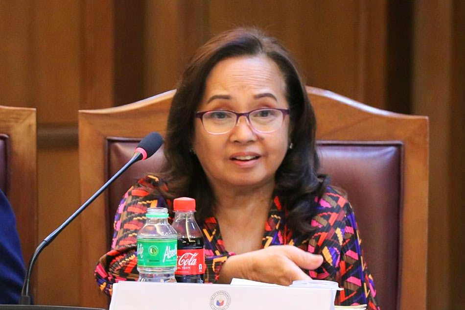 Representative Gloria Macapagal-Arroyo attends the House Special Committee on Nuclear Energy chaired by Pangasinan Rep. Mark Cojuangco on March 7, 2023 to adopt House Resolution 387, calling on the Department of Energy to create a Nuclear Energy Division within its organization. Press and Public Affairs Bureau handout