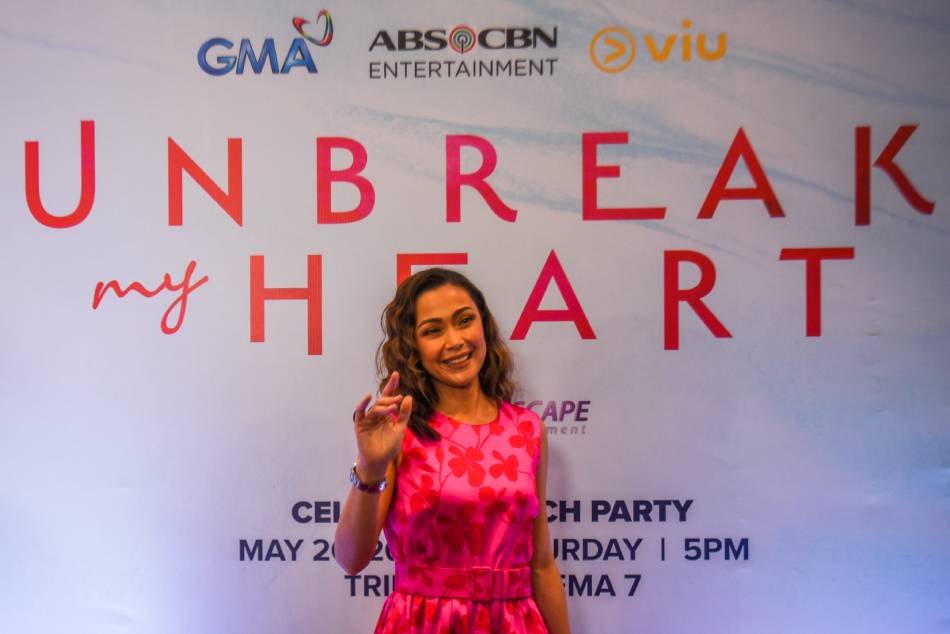 Kapamilya, Kapuso stars at 'Unbreak My Heart' screening ABSCBN News