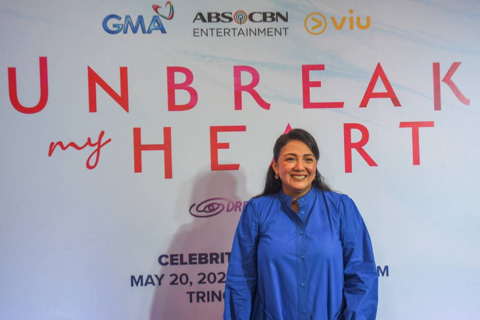 Kapamilya, Kapuso stars at 'Unbreak My Heart' screening ABSCBN News