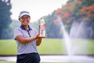 Golf: Constantino is first-ever Villamor Ladies champion