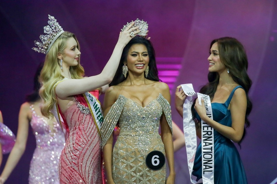 Newly crowned Binibining Pilipinas International Angelica Lopez. YouTube/Binibining Pilipinas