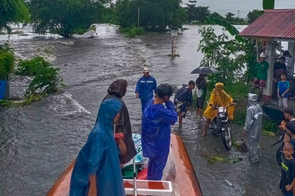 Preventive evacuation in Sablayan