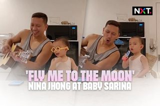 'Fly Me to the Moon' nina Jhong at Baby Sarina 
