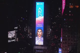 LOOK: Marina Summers featured on Times Square billboard