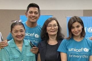 Anne Curtis, Gary Valenciano sanib-puwersa bilang UNICEF ambassadors 