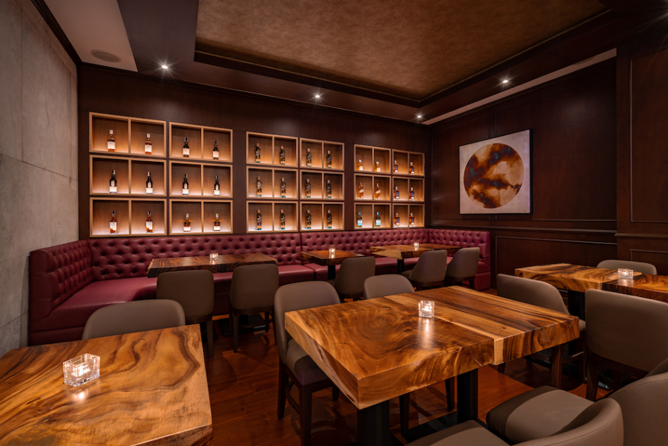 The Whisky Lounge of Wolfgang Steakhouse Grill at City of Dreams. Handout