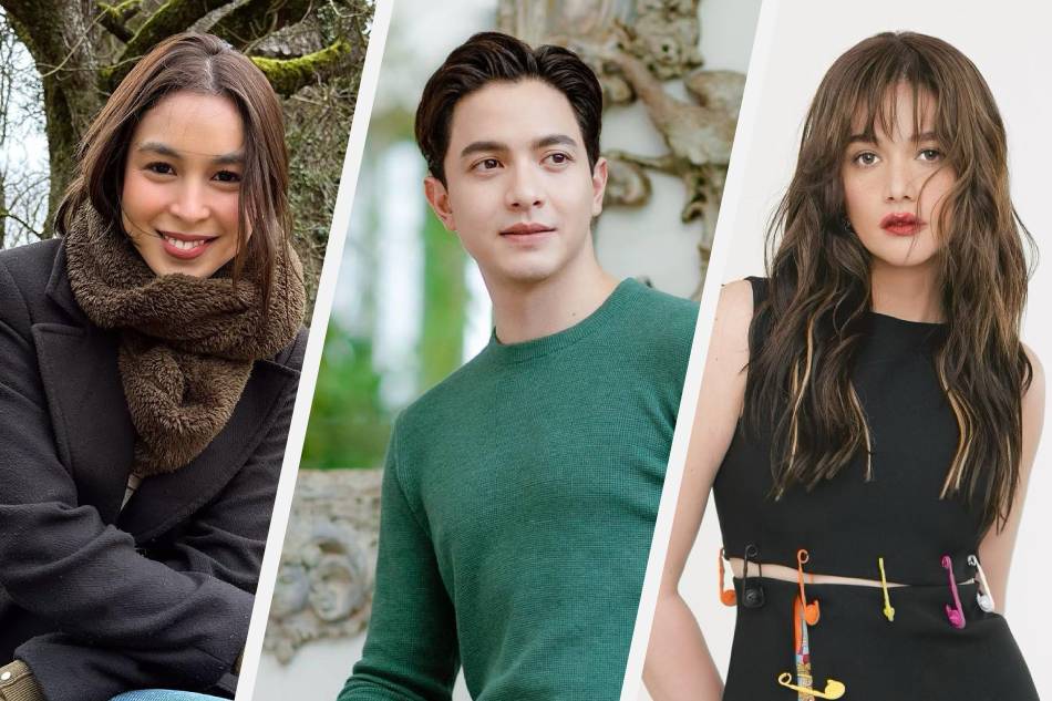 Julia Barretto, Alden Richards, and Bea Alonzo. Photos from their Instagram accounts