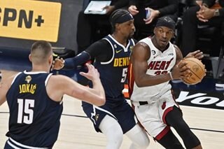 Heat rally to beat Nuggets, level NBA Finals at 1-1