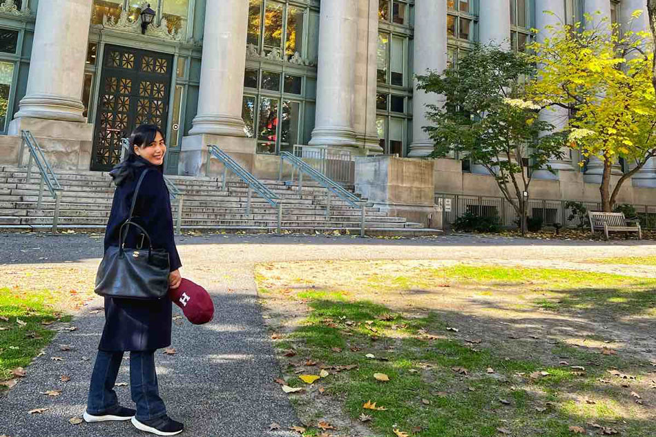 Atty. Anna Teresita Marcelo, who obtained her J.D. from the Ateneo Law School and then completed the Master of Laws program of Harvard Law School, says she hopes to see an independent and incorruptible judicial system in the Philippines. Photo from Anna Teresita Marcelo