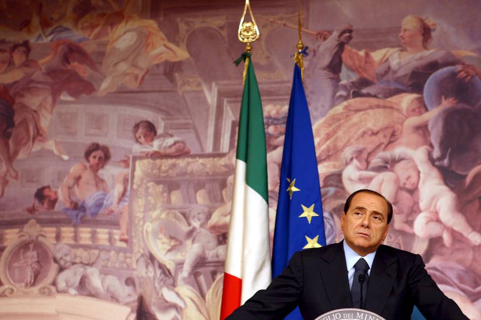 Former Italian Premier Silvio Berlusconi. 📷: Ettore Ferrari/EPA-EFE