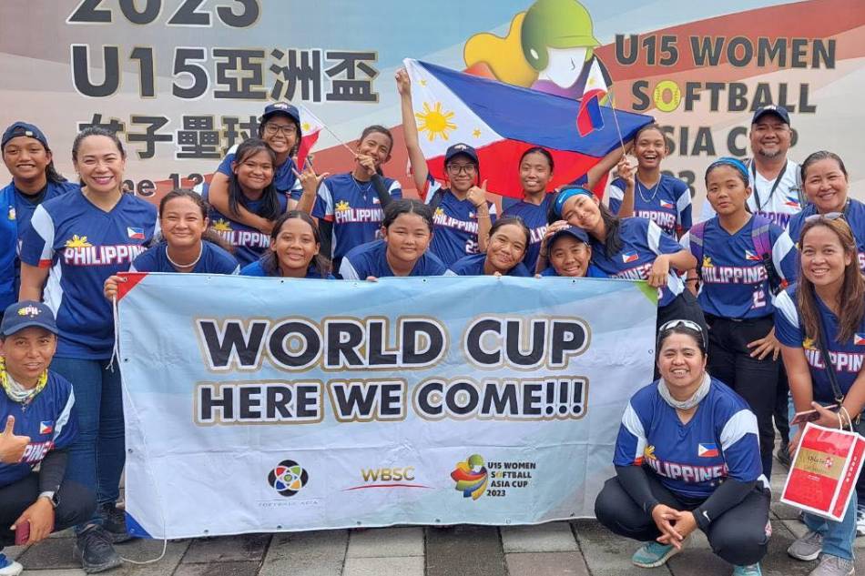 Softball PH U15 batters win bronze, qualify for World Cup ABSCBN News