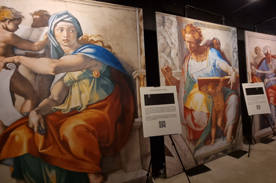 IN PHOTOS: 'Sistine Chapel' Exhibit In Manila | ABS-CBN News