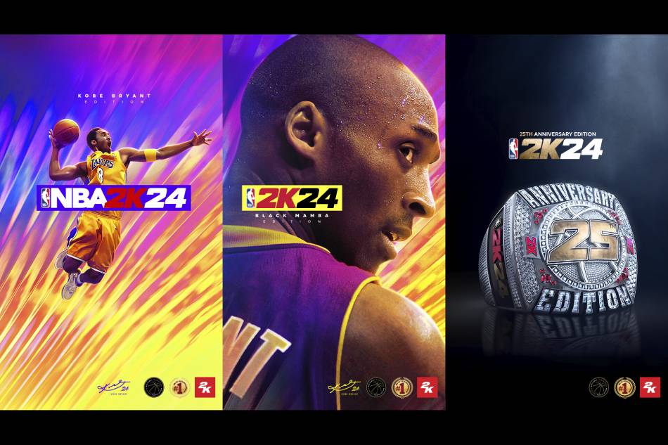 Kobe Bryant in NBA 2K24 Video Game 4K Wallpaper