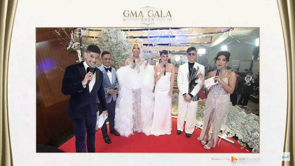 LOOK: ABS-CBN executives, stars grace GMA Gala | ABS-CBN News