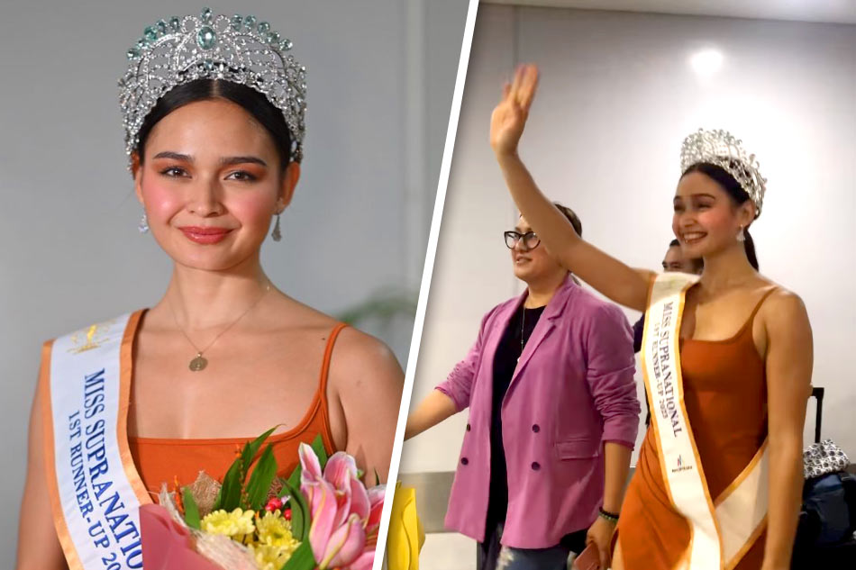 Pauline Amelinckx back in PH after Miss Supra stint | ABS-CBN News