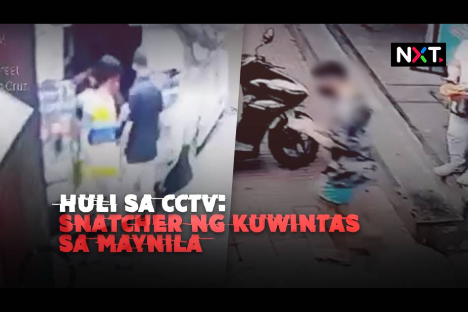 Huli Sa Cctv Snatcher Ng Kuwintas Sa Maynila Abs Cbn News 4568