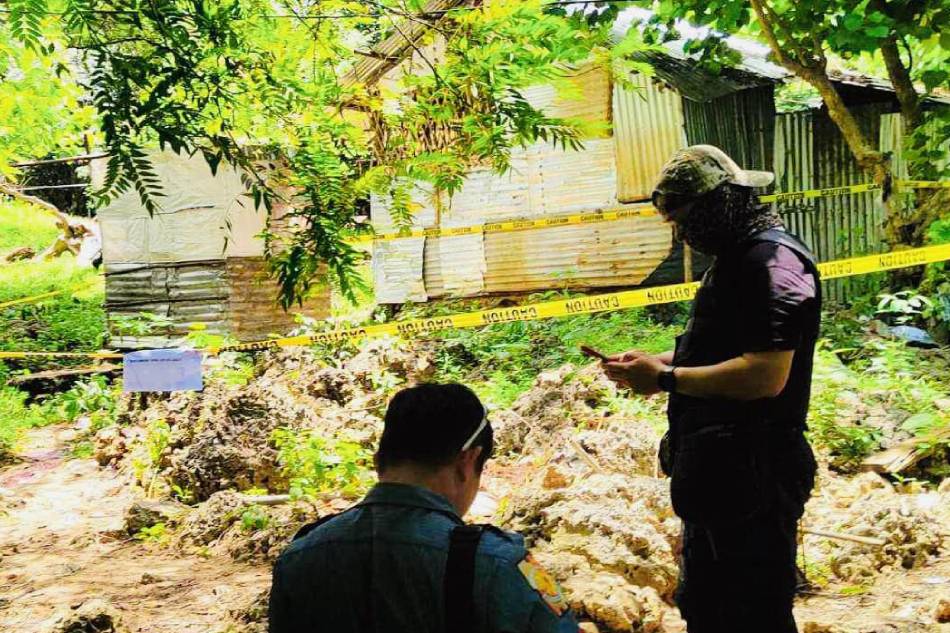 Police cordon the rooster farm of suspended Negros Oriental Rep. Arnolfo Teves Jr. immediately after the death of his alleged gunman Alex Mayagma in a police operation on July 31, 2023. Courtesy: Negros Oriental Police Provincial Office