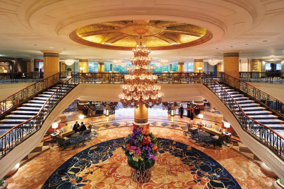 Makati Shangri-La lobby. Handout