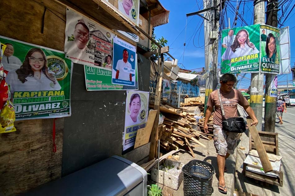 Posters Up For Barangay Sk Election Filipino News