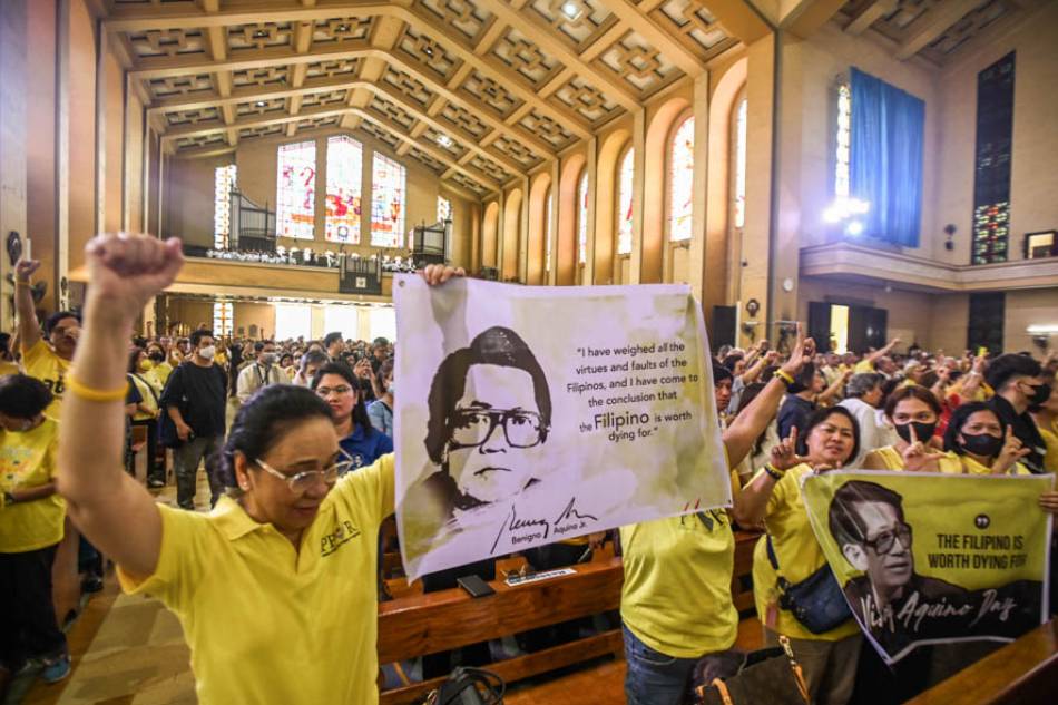 Family, Supporters Remember Ninoy On 40th Death Anniversary | ABS-CBN News