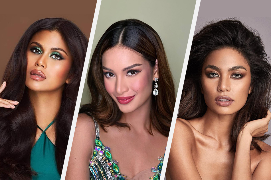 (Left to right) Miss Universe Philippines Tourism Katrina Dimaranan, Miss Universe Philippines 2021 second runner-up Steffi Aberasturi, and Miss Universe Philippines 2020 finalist Alaiza Malinao. Photos from Instagram: @katrina_dimaranan, @steffiaberasturi, @alaizamalinao