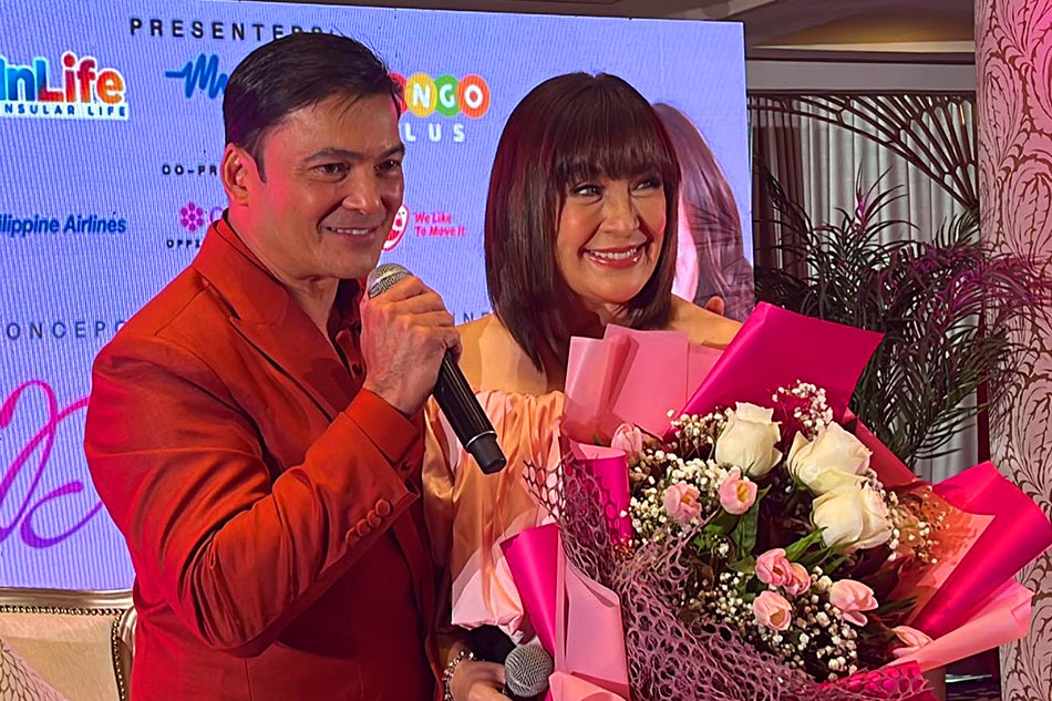 Sharon, Gabby cross paths ahead of reunion concert ABSCBN News