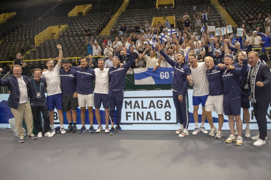 Tennis Finland beat USA to reach Davis Cup last eight ABSCBN News
