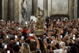 Naples marks feast day of St. Januarius
