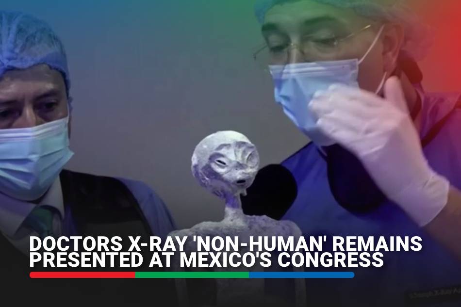 Médico presenta rayos X de restos “no humanos” en congreso en México