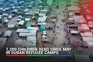 1,200 children have died in Sudan refugee camps since May: UNHCR