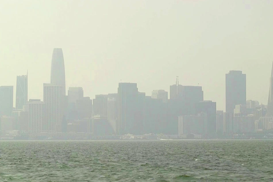 San Francisco Bay Area residents breathing in 'unhealthy air' from wildfires