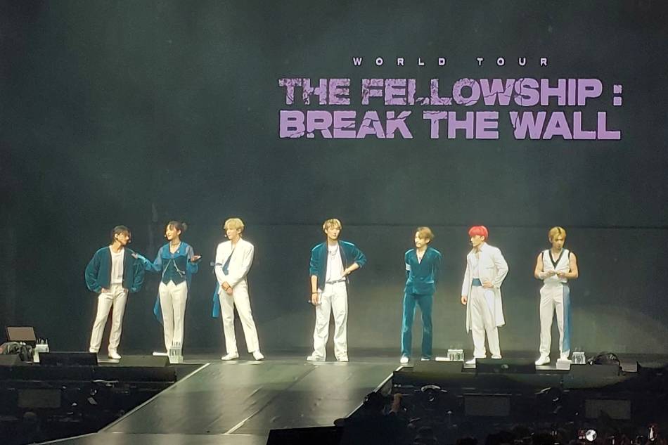 K-pop group ATEEZ returns to Manila for the finale of 'The Fellowship: Break The Wall' tour at the Araneta Coliseum on September 16. Photos by April Benjamin, ABS-CBN News