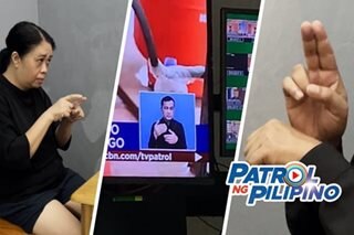 Patrol ng Pilipino: Pagsalin ng sign language interpreters sa balita ng ‘TV Patrol’, silipin