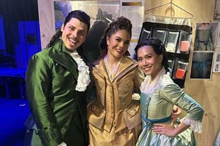 Rachelle Ann Go shares behind-the-scenes photos with fellow cast of 'Hamilton'
