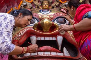 Nepal celebrates Indra Jatra festival