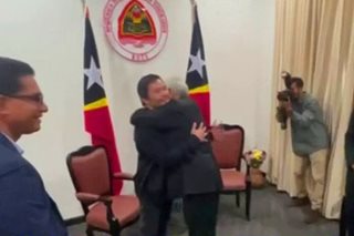 Pacquiao sinalubong ng red carpet welcome sa Timor-Leste