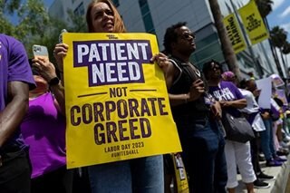 More than 75,000 US healthcare workers begin strike
