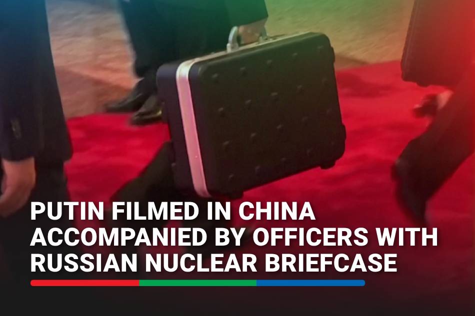 Putin Filmed In China Accompanied By Officers With Russian Nuclear Briefcase Abs Cbn News 4087