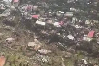 Aerial footage shows devastation left by Hurricane Otis in southern Mexico