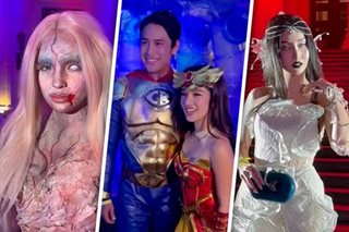 Stars attend 'Shake, Rattle and Ball' Halloween party