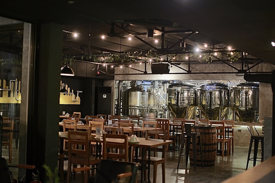 Elias’ brewery and taproom in Ubay St., Sta. Mesa Heights, Quezon City