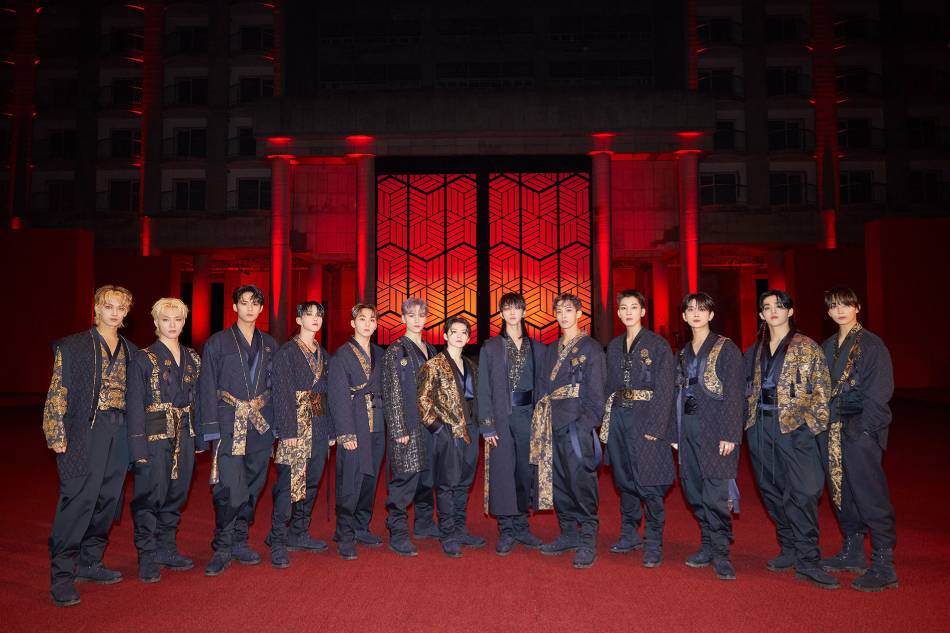 K-pop boy group Seventeen. Photo: pledis_17/X