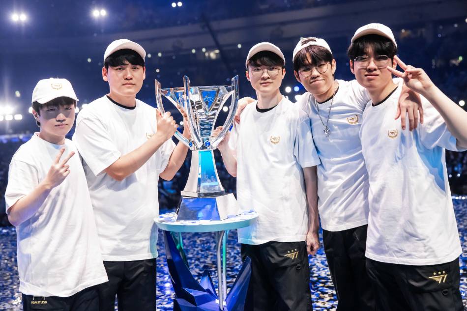 South Korea's T1 win record fourth League of Legends world title