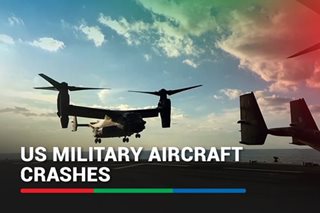 US military aircraft crashes into ocean near Japan's Yakushima island