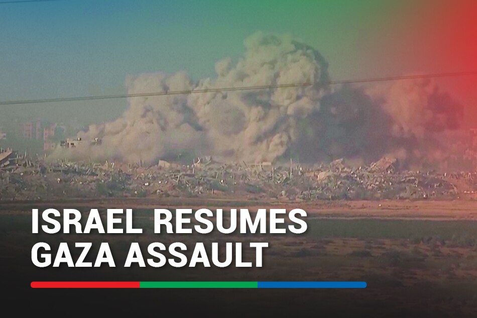 Israel resumes Gaza assault